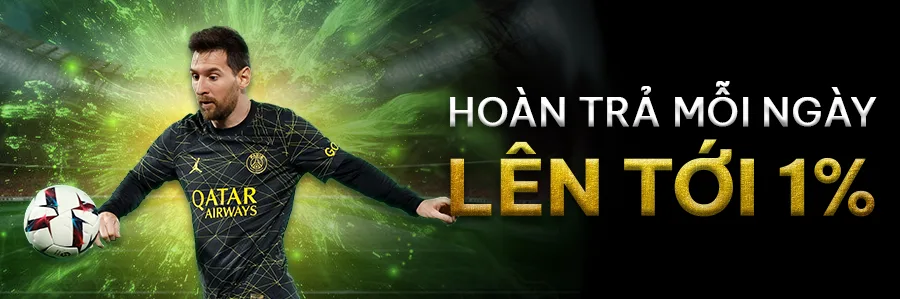 E2bet hoàn trả mỗi ngày lên tới 1%